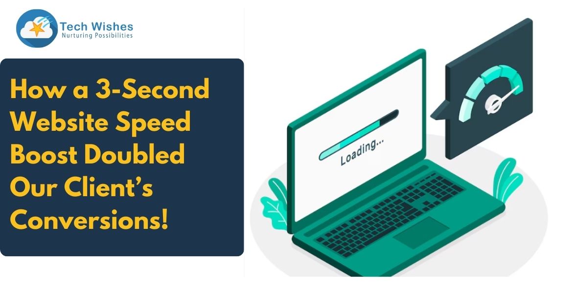 How a 3-Second Website Speed Boost Doubled Our Client’s Conversions!